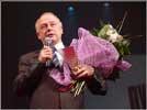 Андрей Толубеев на вручении премии Золотой софит